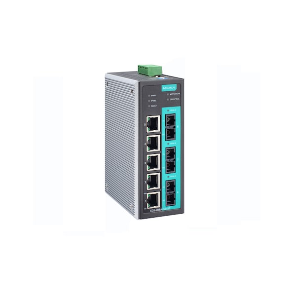 Entry-Level Mgd Indust. Eth. Swtch W/ 5 10/100Baset , Eds-408A-3S-Sc-48